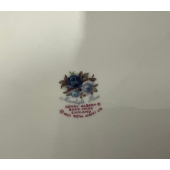 Royal Albert Moonlight Rose 13 In. Platter - Picture 3 of 3